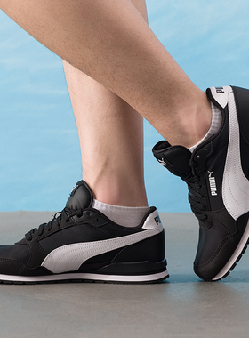 Puma彪马休闲鞋男鞋女鞋轻便舒适缓震运动鞋透气时尚板鞋384857