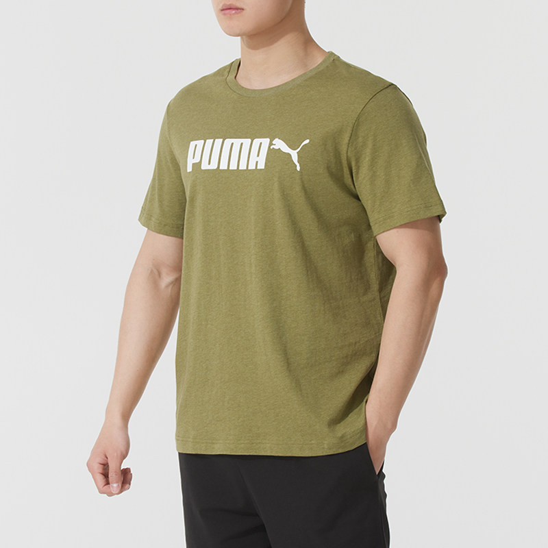 Puma彪马男服官方旗舰正品圆领户外休闲服透气运动短袖舒适T恤