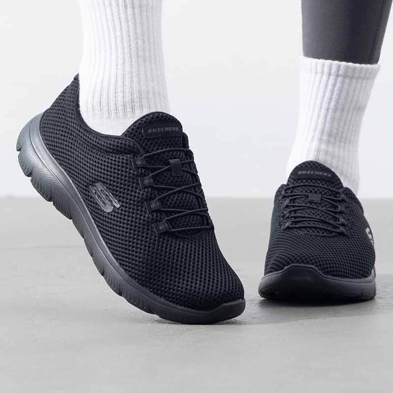 Skechers斯凯奇女鞋官方旗舰正品SUMMITS一脚穿运动休闲鞋健步鞋