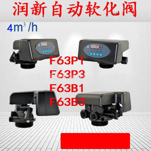 润新软化阀 软化水设备多路阀时间流量4T/H F63P1/P3