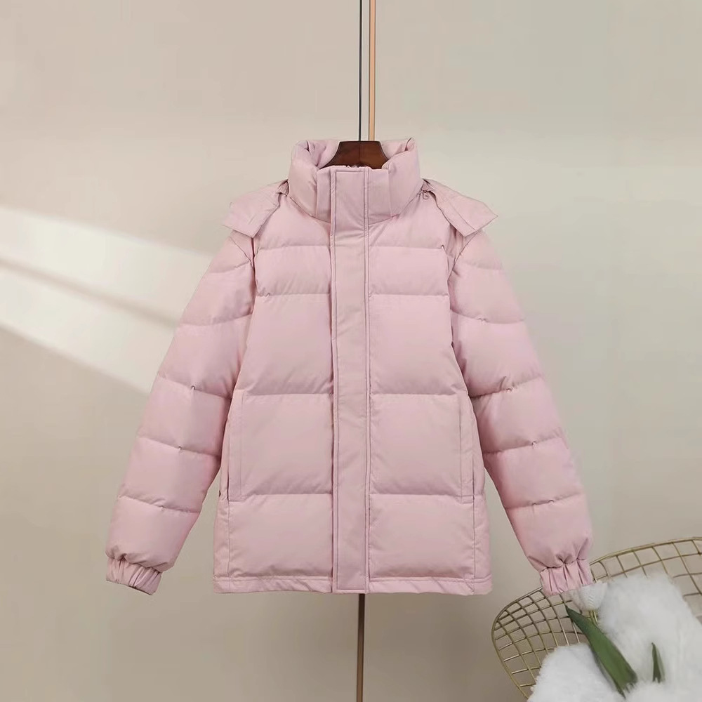 亮世秋同款90新标白鸭绒中戏艺考短款羽绒服男女情侣百搭加厚外套