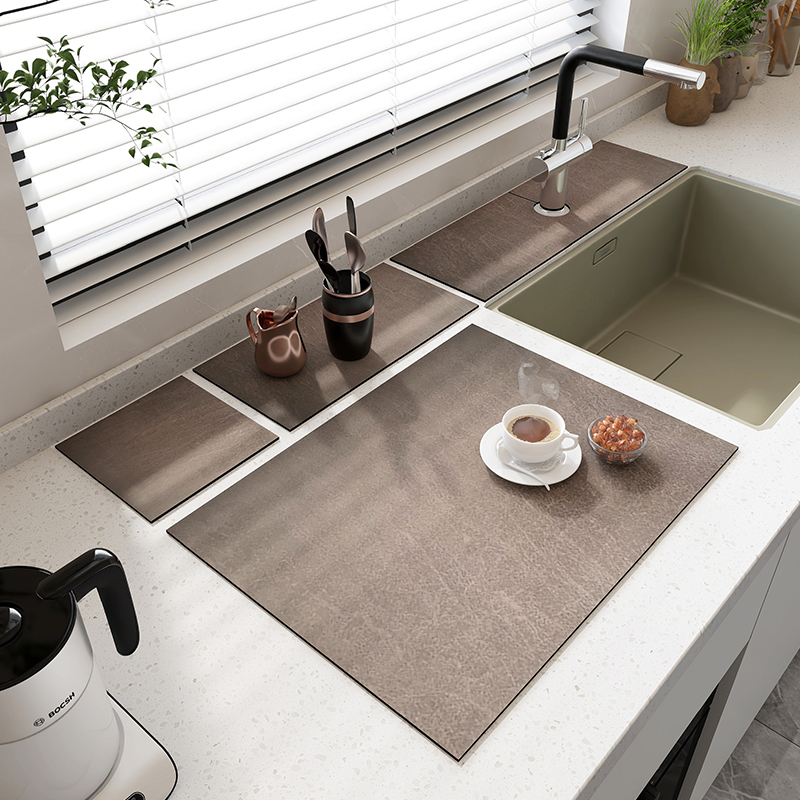 水池沥水垫厨房防霉干燥