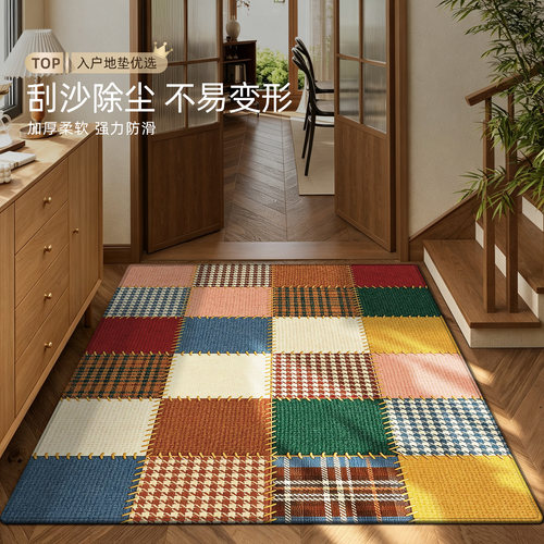 入户门垫复古风防滑高级感免打理