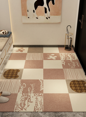 入户门地垫2025新款家用防滑进门脚垫耐脏加厚门垫可裁剪玄关地毯