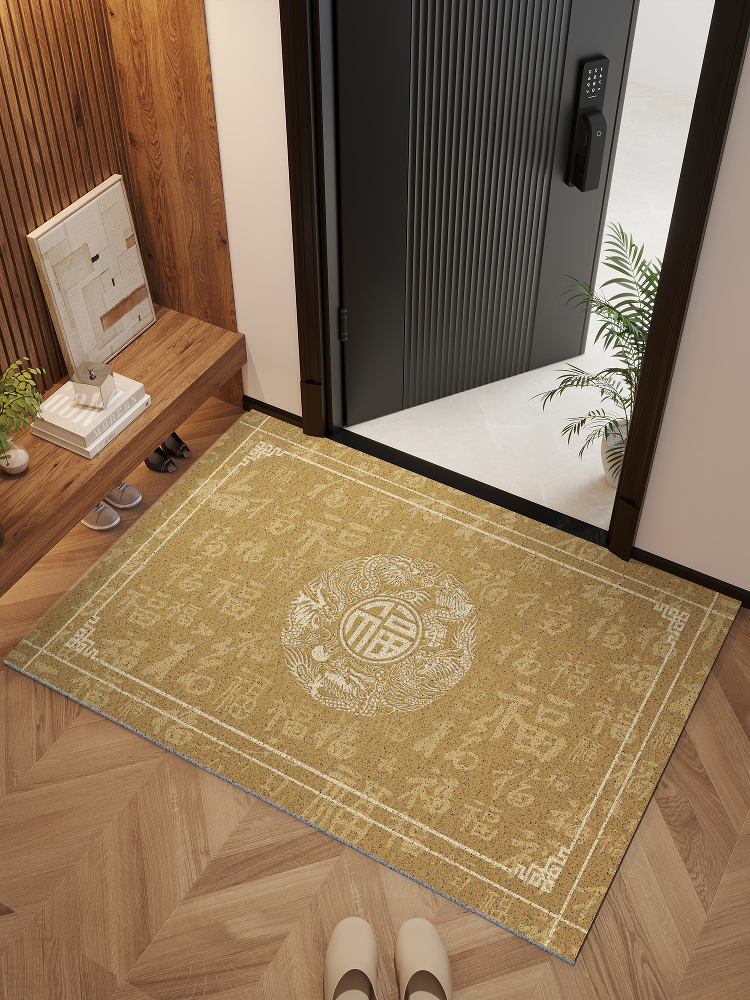 丝圈地垫入户门垫高级感进门门口脚垫免洗耐脏防滑加厚可裁剪地毯