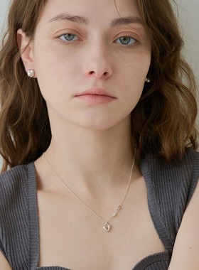 LUCA复古金属风优雅法式项链女锁骨链ins轻奢网红小众设计感颈链