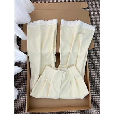 休闲睡裤女款夏季宽松家居遛弯裤