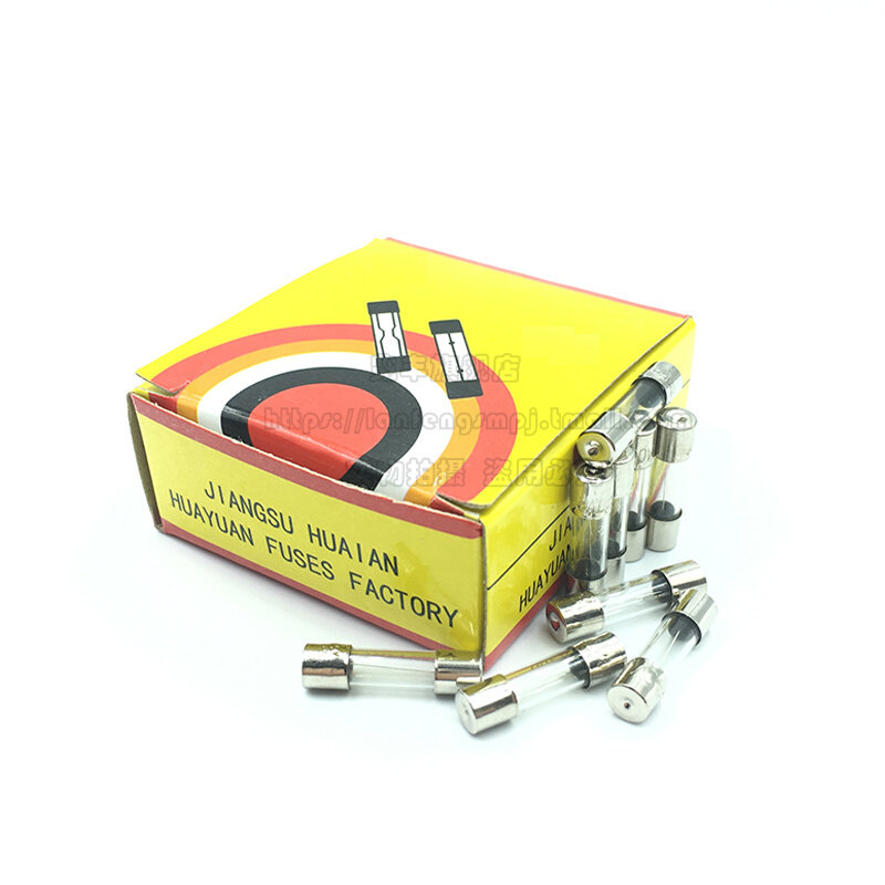 速发2025v*20玻璃保险管保险丝熔断器250V 0.5/1/2/A/4/5A/6/8/12