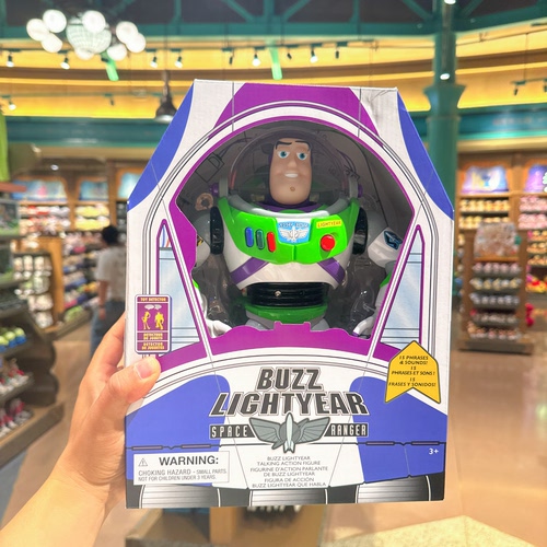 上海迪士尼国内代购玩具总动员巴斯光年Buzz Lightyear发声玩具