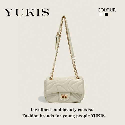 Цепь, изысканная небольшая сумка, модная сумка через плечо, сумка на одно плечо, коллекция 2023, в стиле Шанель, на цепочке, премиум класс