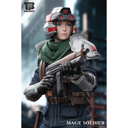 预定定金 TOYS BATTALION 1/6法师士兵 格斗士兵 可动人偶