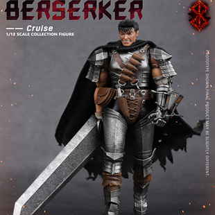 预定定金 BROTOYS LR012 1/12 狂战士 克鲁斯 可动人偶 手办