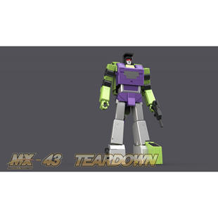 先行预定定金 X社 X Transbots MX-43 吊车 变形玩具 摆件 手办
