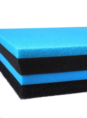 黑色生化棉 过滤棉鱼缸水族箱外置上滤滴流盒底滤过滤棉培菌棉