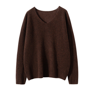 康宝莱白厂丝羊绒薄款宽松纯色75羊绒25丝反季特价（9月涨价）