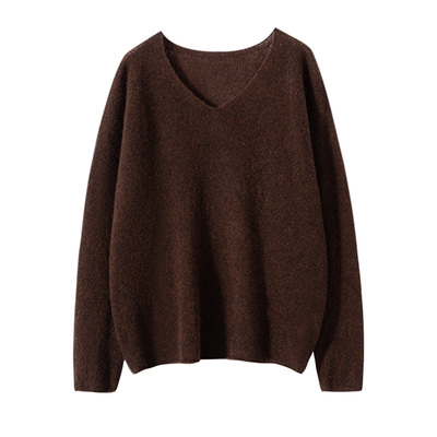 康宝莱白厂丝羊绒薄款宽松纯色75羊绒25丝反季特价（9月涨价）