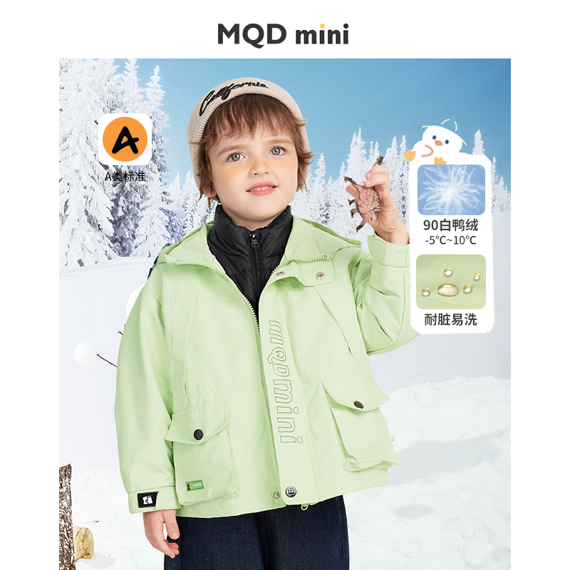 MQDmini创意三穿羽绒服