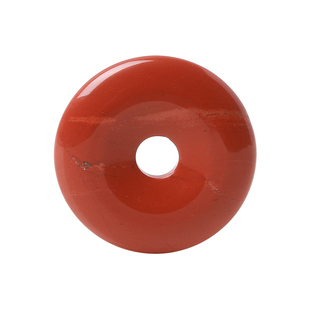 天然水晶红竹石平安扣怀古吊坠女红碧玉有金点一物一图363