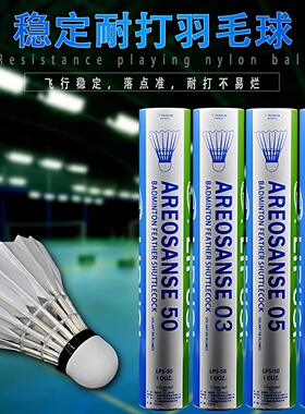 鹅毛羽毛球防风专业比赛型专用室内户外训练稳定耐打yy03/9/05/50