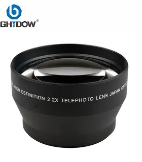 67MM2.2x倍增距镜头附加镜头增倍镜头适用于短焦镜头Lightdow