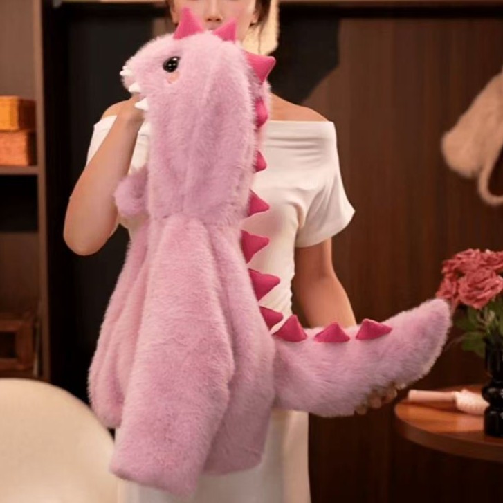 儿童毛毛衣秋冬款外套加绒加厚上衣可爱洋气风衣潮酷痞帅童装xkl