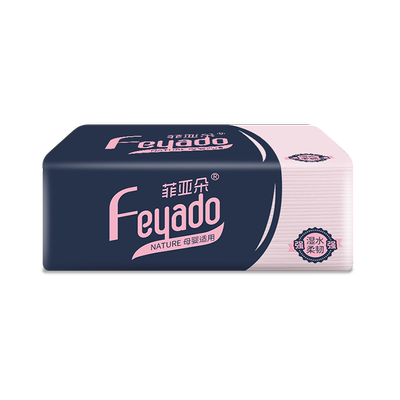 菲亚朵80抽32包5层印花大包抽纸