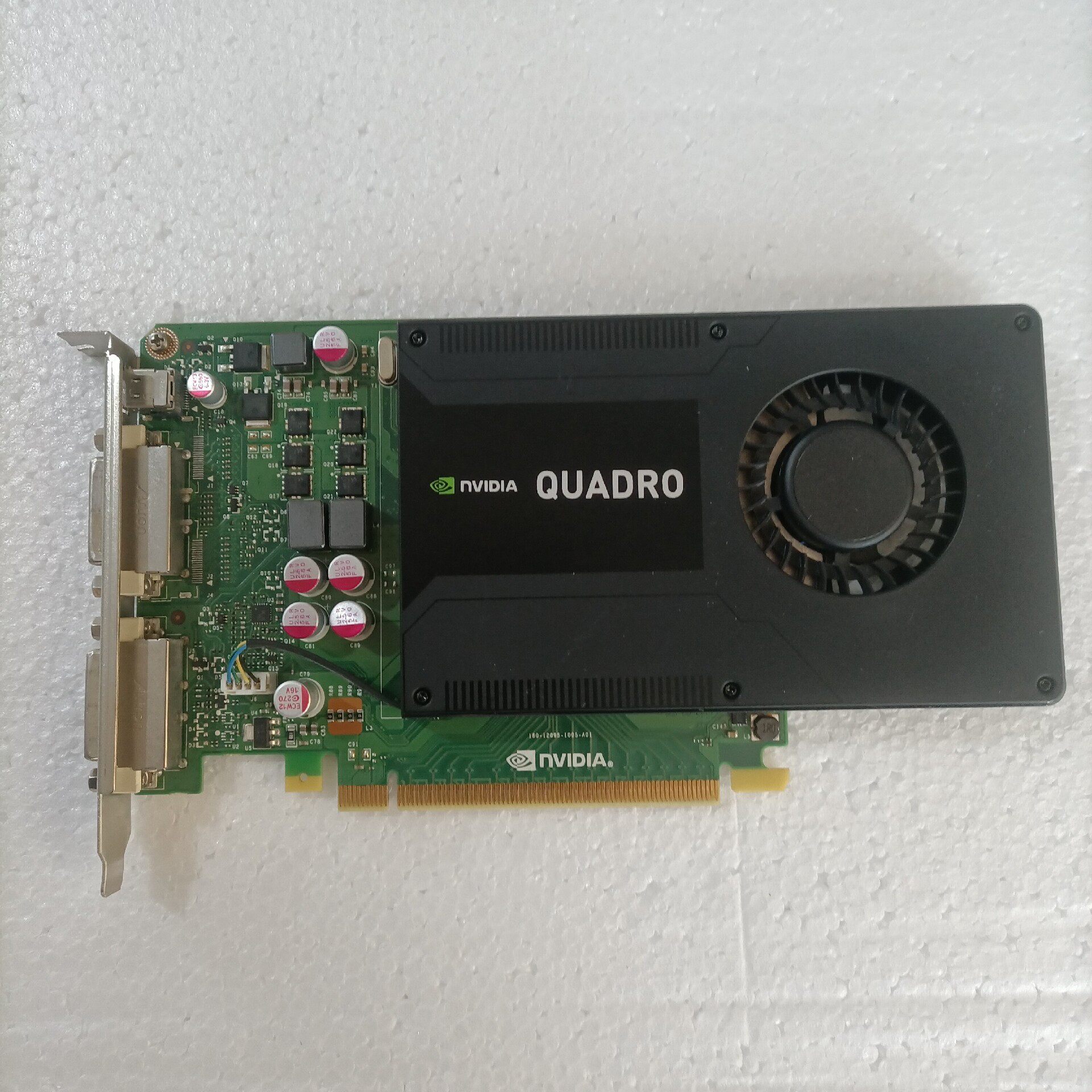 议价出售nvidia quadro k2000d 2g专业绘图显卡.