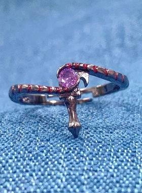 新款动漫东京食尸鬼金木研戒指周边半赫者蜈蚣形态东京喰种动漫