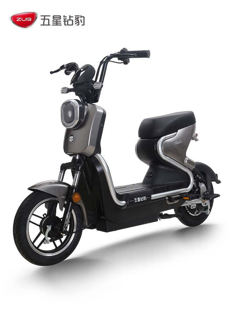 五星钻豹电动车 新国标48v20a长续航电瓶车小型男女电动自行车 b6