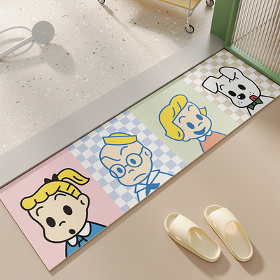 浴室门槛石地垫卫生间防滑脚垫