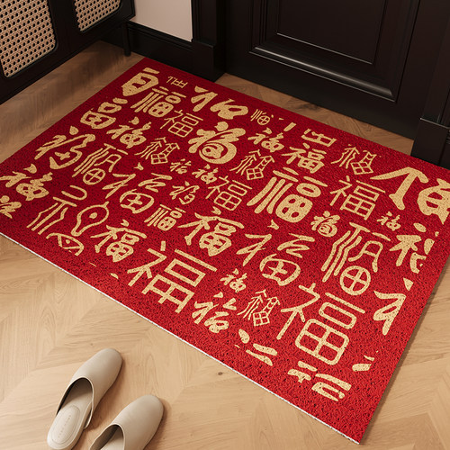 入户门地垫丝圈PVC玄关大门口