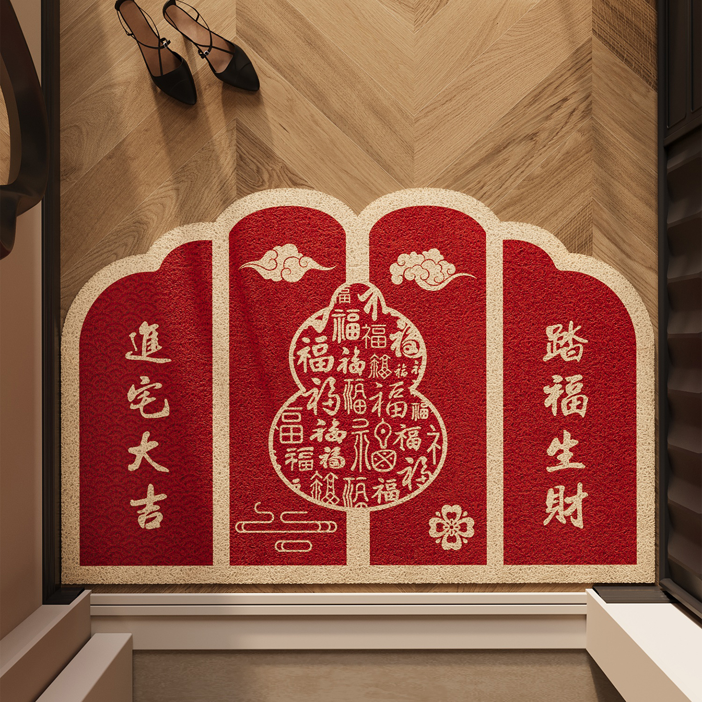 玄关入户门地垫丝圈耐磨耐脏