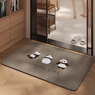 浴室防滑垫厕所洗手间门口吸水脚垫免洗可擦耐脏卫生间地垫子编织