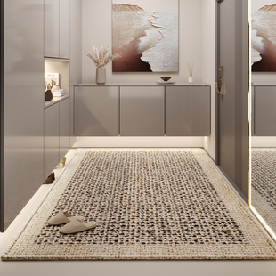 入户门地垫玄关大门口进门脚垫2026新款 防滑除尘耐磨耐脏家用地毯