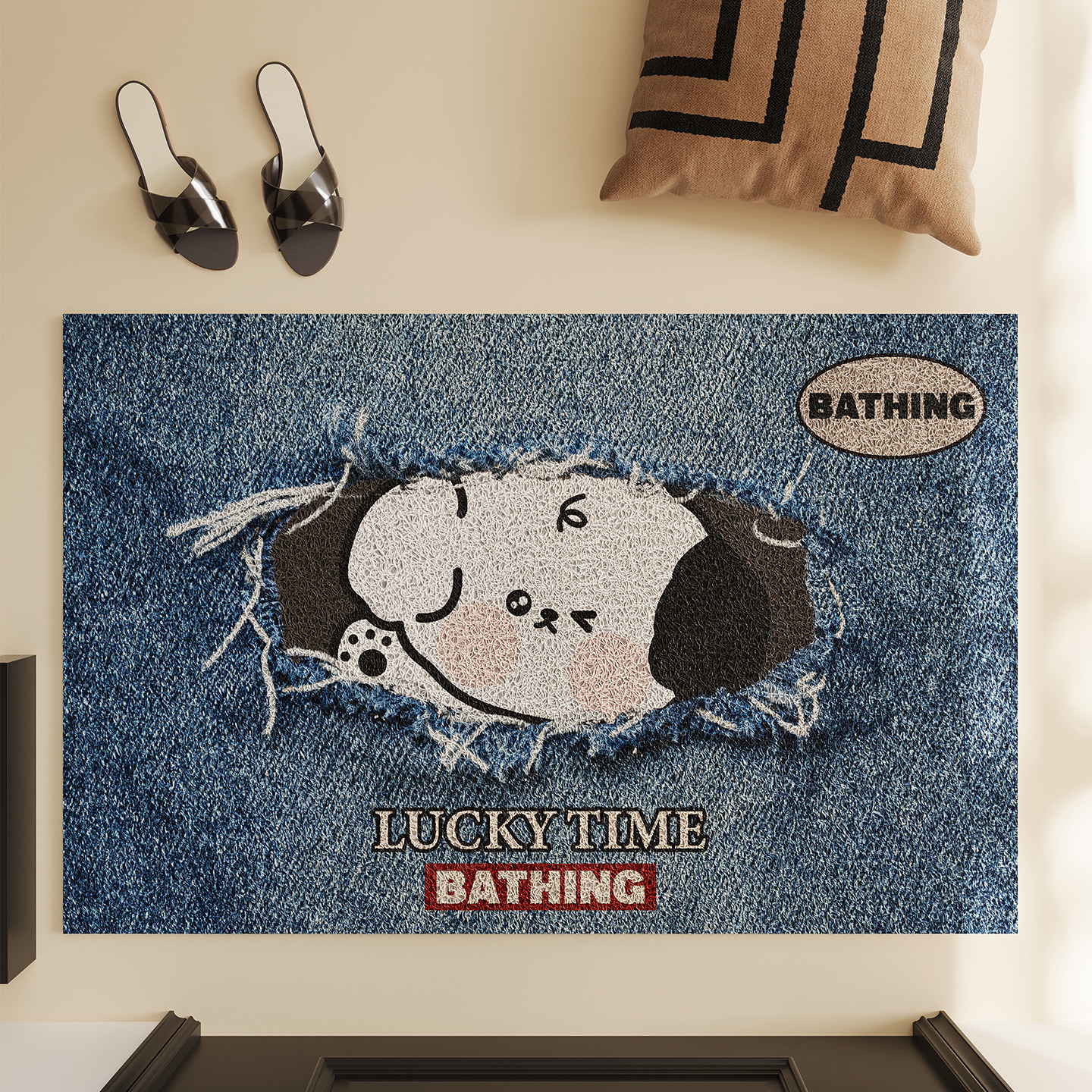 玄关大门入户门防滑耐脏地垫