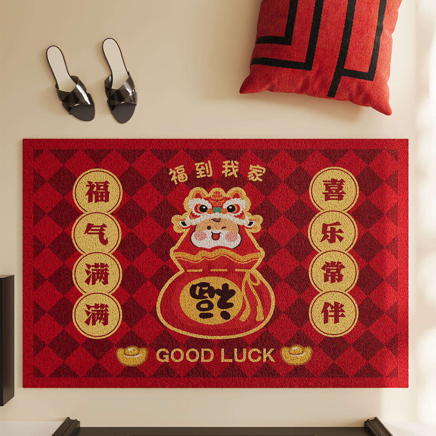 2025新款入户门地垫防滑除尘