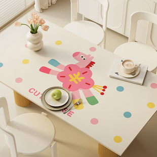 桌垫防水防油PVC仿皮革餐边柜垫子防烫隔热茶几餐桌布桌面保护垫