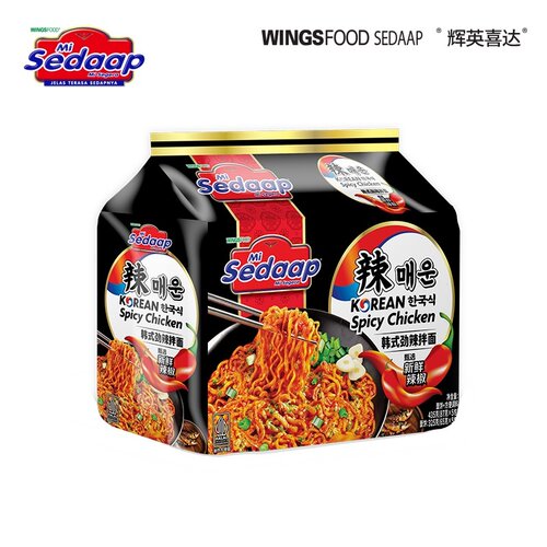 Mi Sedaap辉英喜达印尼进口韩式火鸡拌面