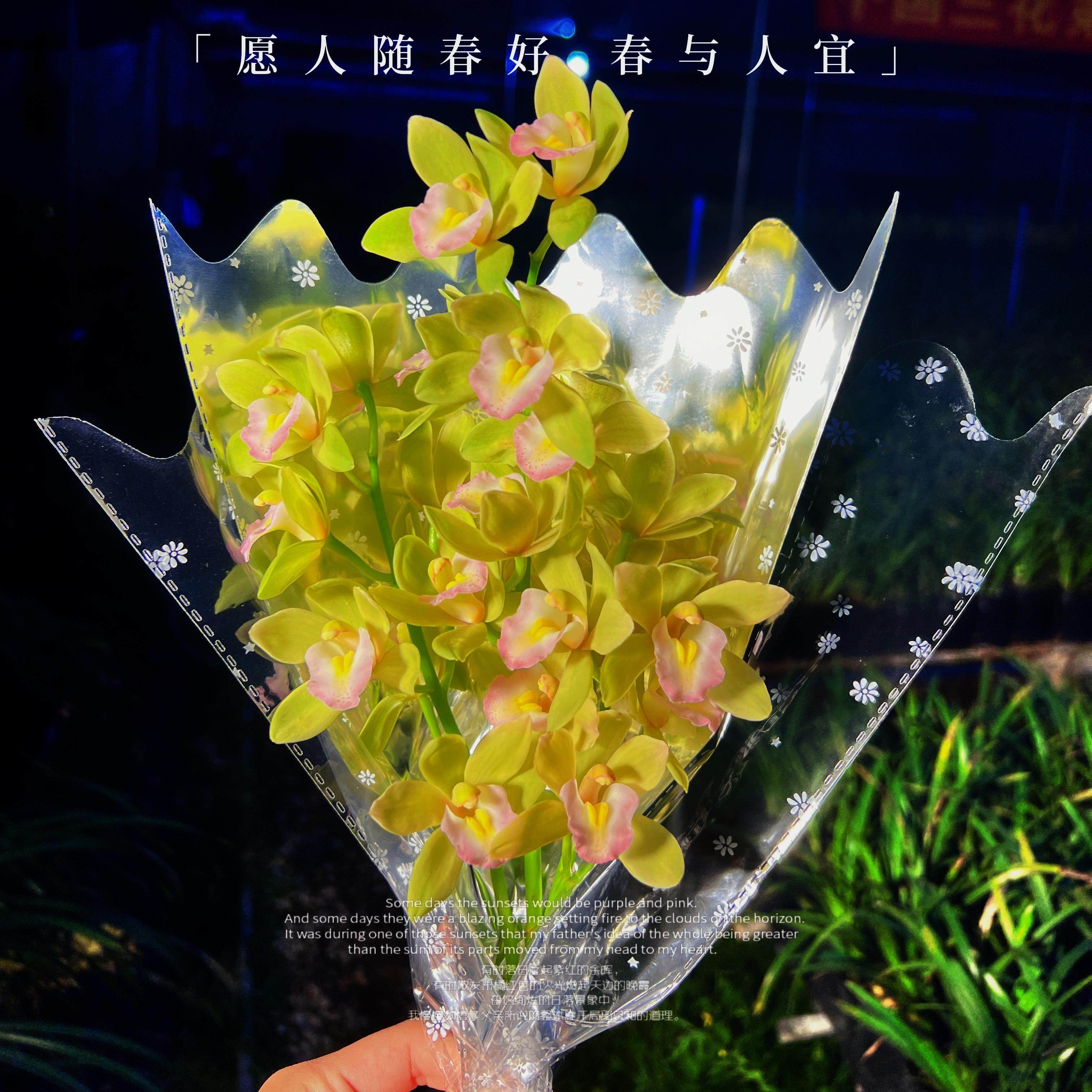 鲜切花兰花6支花束源头基地直发,鲜花速递/花卉仿真/绿植园艺,国兰/杂交兰/洋兰类,淘宝优惠券,粉丝福利购,淘宝优惠卷