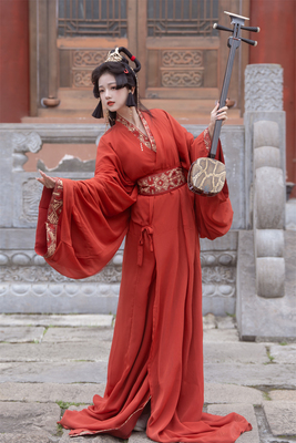千亭记汉服【芈华】战国袍复原