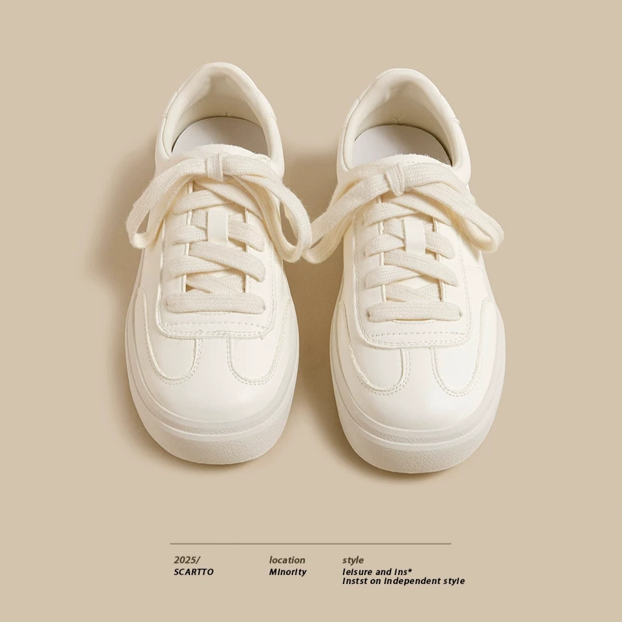 真皮小白鞋女软底轻便超火2026春秋新款百搭运动休闲女鞋平底板鞋