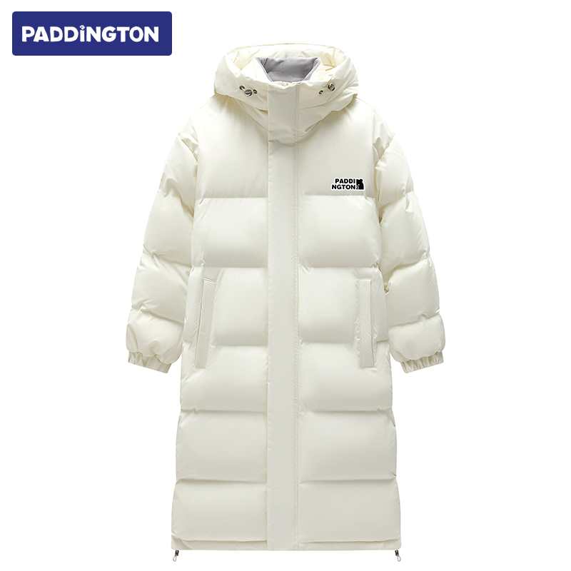 帕丁顿熊中长款羽绒服冬季保暖