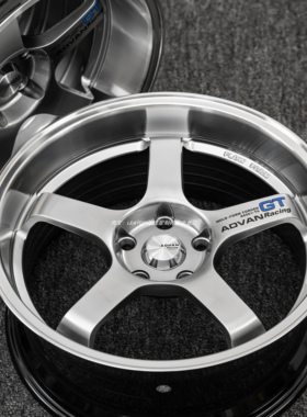 advGT深凹大抛边轮毂适用86思域typeR斯巴鲁BRZ翼豹WRX特斯拉小米