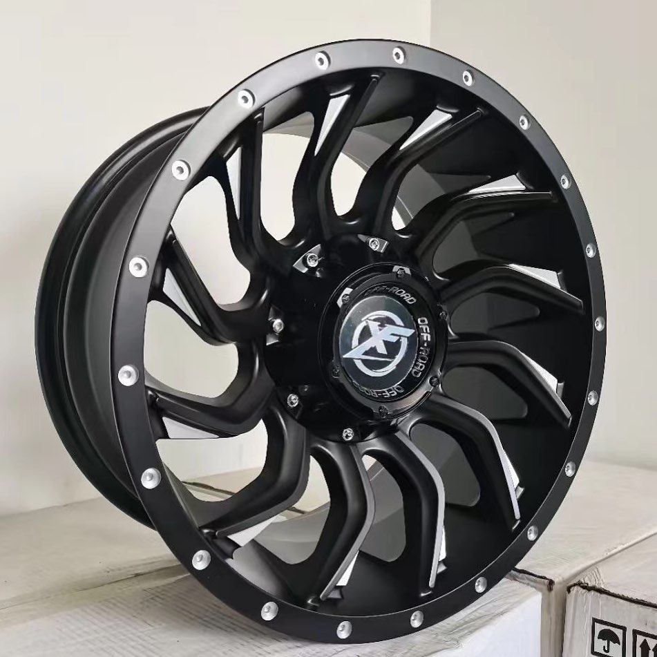 越野轮毂改装适用坦克哈弗长城炮福特F150霸道FJ火星BJ40猎豹驭胜