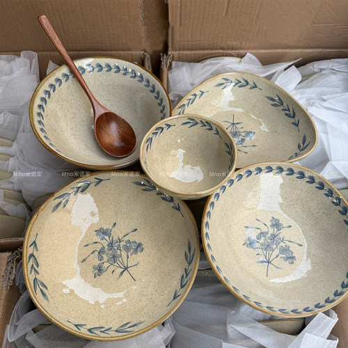 米诺家复古小苍兰系列餐具