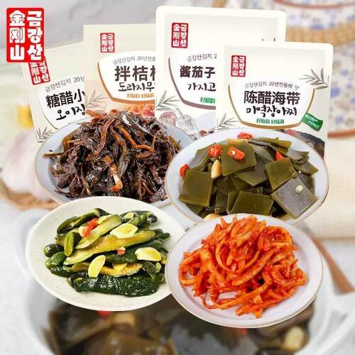 韩式泡菜金刚山延边金刚山下饭菜