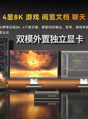 【新款】极摩客GMK AD-GP1 AMD RX 7600M  XT显卡多接口小巧便携