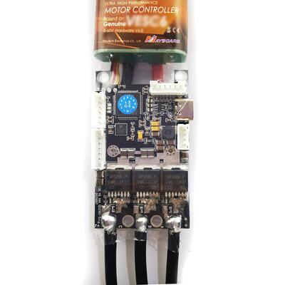 美天本杰明电调VESC6升级FOC50A接口同V4尺寸8301驱动3采样电阻