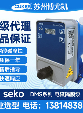 seko赛高加药泵DMS200 DMM200 DMS201电磁计量泵
