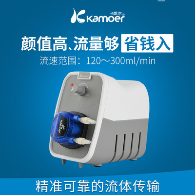 Kamoer KCPA300 可调流量 快速换管 小型蠕动泵
